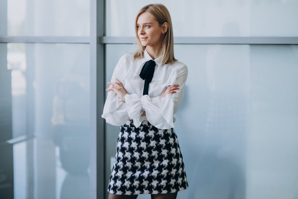 Гусиная лапка - стильный узор